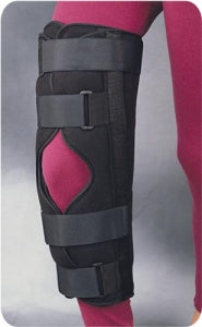 Bird & Cronin Tri-Panel Knee Immobilizer - Tri-Panel Universal Knee Immobilizer, Black, 20" Long - 0814 2744