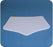 Bird & Cronin Moldable Inserts - 8" Moldable Insert for Lumbosacral Support Pocket - 0814 4308