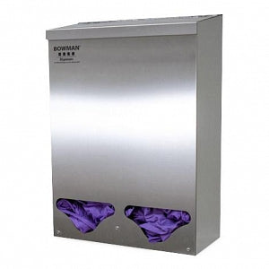 Bowman Top-Loading Bulk Glove Dispensers - Top-Loading Bulk Glove Dispensers, Double Bin, Tall - BK312-0300