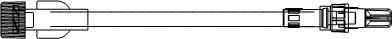 ICU Medical Extension Sets with Rotating Luers - Extension Set with Rotating Luer and Clamp, 100" - AH7254