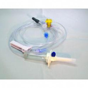 ICU Medical Primary Administration Sets - Primary Set with Preslit Port, 2 Clave, 15 Drop - B90206