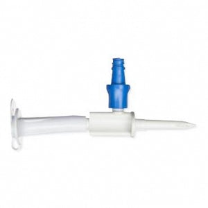 ICU Medical Bags Spikes with Integrated Clave - Bag Spike with Clave Port Adapter - CH-12