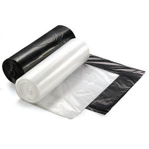 Berry CORELESS ROLLS Black Can Liners - Big City Blended LLDPE Can Liner, Coreless Roll, Black, 38" x 58", 1.20 Mil, 60 gal. - LBR3858X2B