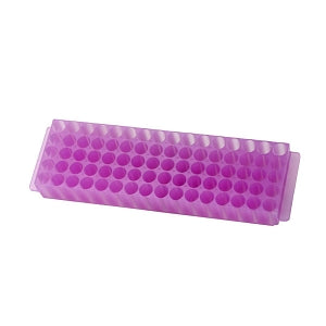 Bio Plas Test Tube Racks - RACK, WELL MICROCENTRIFUGE, 80, LAVENDAR - 0067