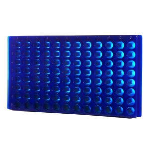 Bio Plas Test Tube Racks - RACK, WELL MICROCENTRIFUGE, 96, BLUE - 0092