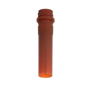 Bio Plas Conical Screw Caps - TUBE, CONICAL, 0.5ML, W/SCRWCAP, STERL, AMBER - 4201S