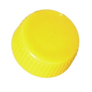 Bio Plas Screw Caps - CAP, SCREW W/"O"RING, YELLOW - 4217R