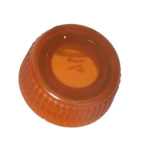 Bio Plas Screw Caps - CAP, SCREW W/"O"RING F / BIO PLAS MCT, AMBER - 4224R