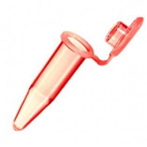 Bio Plas Flat Top Tube - TUBE, FLAT TOP, .5ML, RED - 4316