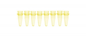 Bio Plas Thin Wall Micro Tubes - TUBE, MICRO, THIN WALL, 0.2ML, 8 TB, YELLOW - 5010-3