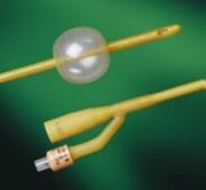 CR Bard Bardex Lubricath Foley Catheters - Lubricious Foley Catheter, Sterile, 30 mL, 18 Fr - 0166L18