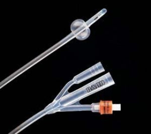 CR Bard 2-Way I. C. Infection Control Foley Catheters - CATH FOLEY 5CC 14F COUDE SIL - 0170SI14