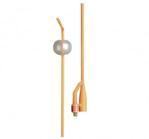 CR Bard Bardex Latex Intermittent Catheters - 6-Eyed Latex Urethral Catheter, 22 Fr - 606122