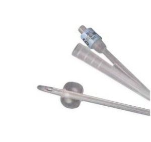 CR Bard Bardia All-Silicone Two-Way Catheters - Bardia All-Silicone Catheter, 30 cc, 20 Fr - 806320