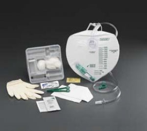 CR Bard Standard Drain Bag Add-A-Foley Trays - Add- A- Foley Tray with Standard Drain Bag, Syringe, PVP - 895900