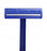 Medline Single Blade Facial Razors - Disposable Facial Razors with Single Blade, Blue - BRN1332