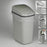 Bel-Art Products Bel-Art Touchless Waste Cans - Bel-Art Touch Free 7.3 Gal. Automatic Waste Can with Gray Lid - F13202-0020