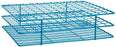 Bel-Art Products Poxygrid Test Tube Racks - Poxygrid Test Tube Rack for 13 to 16 mm Tubes, 108 Places, Blue - F18759-0001