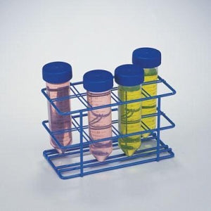 Bel-Art Products Poxygrid 50 mL Centrifuge Tube Racks - Bel-Art Poxygrid Centrifuge Tube Rack for 50 mL Tubes, 8 Places, Blue - F18794-0000