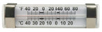 Bel-Art DURAC Refrigerator / Freezer Thermometers - H-B DURAC Liquid-In-Glass Refrigerator / Freezer Thermometer, -40 to 27° C (-40 to 80° F), Steel Case - B60802-0300