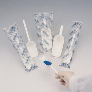 Bel-Art Sterileware Sterile White Sampling Scoops - Sterileware Sterile Sampling Scoop, 125 mL (4 oz.), White, Plastic, Individually Wrapped, Pack of 100 - H36904-0000