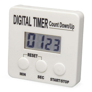 Bel-Art DURAC Digital Timers - H-B DURAC Single-Channel Electronic Timer with Memory and Certificate of Calibration, 99 min., 59 sec. - B61700-2600