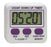 Bel-Art DURAC Digital Timers - H-B DURAC 4-Channel Electronic Timer / Clock, 99 min., 59 sec. - B61700-2700