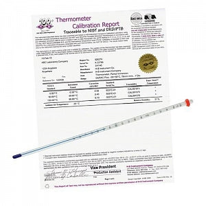 BelArt 0 to100°C Temp Point Thermometer Traceable Certificate - THERMOMETER, 1 POINT 0/100C, CERTIFICATE - C60120-0000