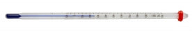 Bel-Art H-B Durac Plus PFA Safety-Coated Thermometers - H-B DURAC Plus PFA Safety Coated Liquid-In-Glass Thermometer with Organic Liquid Fill, -10 to 110°C, 50 mm Immersion - B60710-0200