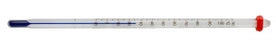 Bel-Art H-B Durac Plus PFA Safety-Coated Thermometers - H-B DURAC Plus PFA Safety Coated Liquid-In-Glass Thermometer with Organic Liquid Fill, -20 to 110°C, 76 mm Immersion - B60710-0500