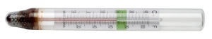 Bel-Art DURAC Aquarium Thermometers - H-B DURAC Liquid-In-Glass Aquarium Thermometer, -10 to 40° C (20 to 100° F, Organic Liquid Fill - B60802-0100