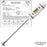 Bel-Art DURAC Electronic Surface-Temperature Thermometers - H-B DURAC Calibrated Electronic Stainless Steel Stem Thermometer, -50/200° C (-58/392° F), 120 mm (4.7" Flat Surface Probe - B60900-2200