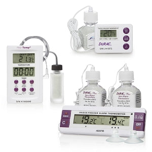 Bel-Art H-B Calibrated Electronic Thermometers - H-B Frio Temp Calibrated Electronic Verification Thermometer, -50/200°C (-58/392°F), General Calibration - B61000-5000