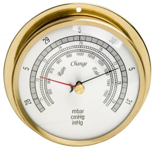 Bel-Art DURAC Barometers - H-B DURAC Barometer, 940 to 1058 Milibar Range, Stainless Steel and Brass - B61502-0000