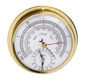 Bel-Art DURAC Barometers - H-B DURAC Thermometer-Hygrometer-Barometer, -20/120° F, 0/100% Humidity Range - B61502-0100