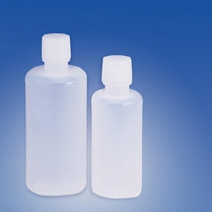 Bel-Art Buttress Cap Polyethylene Bottles - Bel-Art Buttress Cap 1000 mL (32 oz.) Polyethylene Bottles, 38 mm Closure, Pack of 12 - F10611-0032