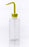 Bel-Art Narrow-Mouth Polyethylene Wash Bottles - Bel-Art Narrow-Mouth 250 mL (8 oz.) Polyethylene Wash Bottles, Yellow Polypropylene Cap, 28 mm Closure, Pack of 6 - F11614-0250