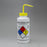 Bel-Art GHS-Labeled Safety-Vented LDPE Wash Bottles - Bel-Art GHS Labeled Safety-Vented Sodium Hypochlorite (Bleach) Wash Bottles, 1000 mL (32 oz.), Polyethylene with Yellow Polypropylene Cap, Pack of 2 - F12432-0015