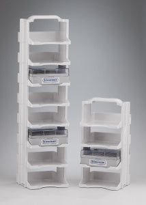 Bel-Art Cryo Tower Storage Systems - Cryo Tower Storage System, 8 Levels, Plastic, 6 x 6 x 23-1/4" - F18853-0008