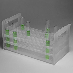 Bel-Art Products Heavy-Duty Test Tube Racks - Bel-Art Heavy Duty Test Tube Rack for 10 to 13 mm Tubes, 72 Places - F18855-0000