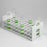 Bel-Art Products Polypropylene Stack Rack Test Tube Rack - Bel-Art Stack Rack Test Tube Rack for 20 to 25 mm Tubes, 40 Places, Polypropylene - F18860-2125