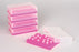 Bel-Art Products 96-Well PCR Racks - Bel-Art PCR Rack for 0.2 mL Tubes, 96 Places, Fluorescent Pink, Pack of 5 - F18902-0003