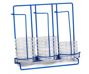 Bel-Art Poxygrid 100 mm Petri Dish Dispensing Racks - Poxygrid 33-Place Petri Dish Dispensing Rack - F18979-0001