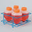 Bel-Art Products Poxygrid Centrifuge Tube Rack - Bel-Art Poxygrid Centrifuge Tube Rack for 500 mL Tubes, 4 Places - F19856-0500