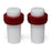 Bel-Art Hollow PTFE Stopper for Flasks - Safe-Lab Hollow PTFE Stoppers for 24/40 Tapered Joints, Pack of 2 - F20197-1515