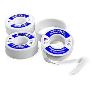 Bel-Art Fluo-Kem PTFE Lab-Thread Sealant Tape - Bel-Art Fluo-Kem PTFE Lab-Thread Tape, 7.6 Meters, Pack of 3 - F24020-0000