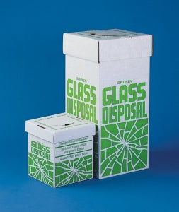 Bel-Art Products Bel-Art Cardboard Disposal Cartons for Lab Glassware - Cardboard Disposal Cartons for Glass, Floor Model, 12" x 12" x 27" - F24653-0001