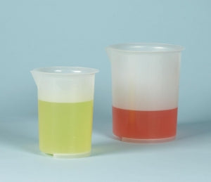 Bel-Art Polypropylene Graduated Beakers and Pitchers - Bel-Art Large Volume 5000 mL Polypropylene Graduated Beaker, 100-mL Graduation - F26219-0005