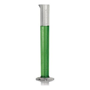 Bel-Art Clear Graduated Cylinders - 100 mL Clear TPX Graduated Cylinder, 1.0-mL Graduation - F28693-0000