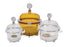 Bel-Art Lab Companion Round Vacuum Desiccator - Lab Companion Clear Polycarbonate Round Style Vacuum Desiccator, 6 L - F42400-2021